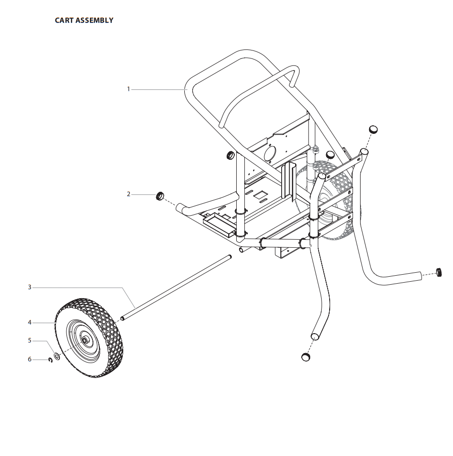 Hydra X (4540,7230) Cart Assembly